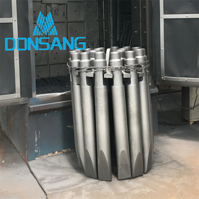 42CrMo 40Cr Hydraulic Hammer Chisel 53mm Dia Chisel Moil Point Suitable Mini Excavator DS8C